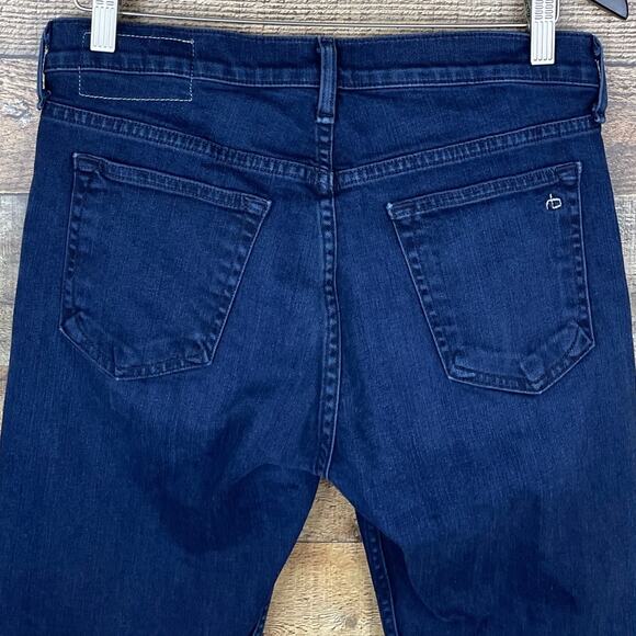 Rag & Bone Fit 2 Slim Jeans Bayview Dark Blue SZ 29 x 33 - Picture 4 of 9